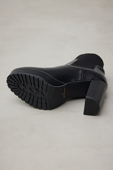 【WEB限定再入荷】ソックスヒールブーツ 詳細画像