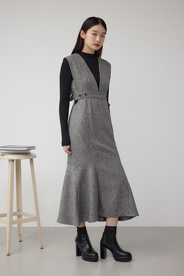 【WEB限定再入荷】ソックスヒールブーツ 詳細画像