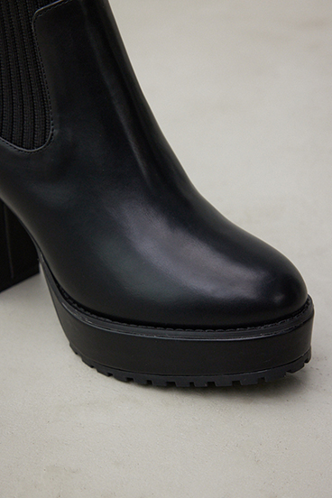 【WEB限定再入荷】ソックスヒールブーツ 詳細画像