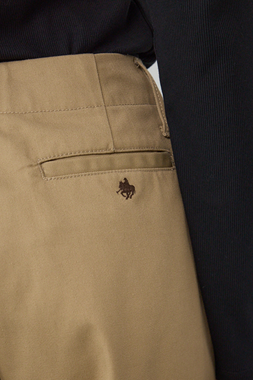 POLO BCS×AZUL タックチノワイドパンツ 詳細画像