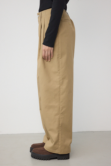 POLO BCS×AZUL タックチノワイドパンツ 詳細画像