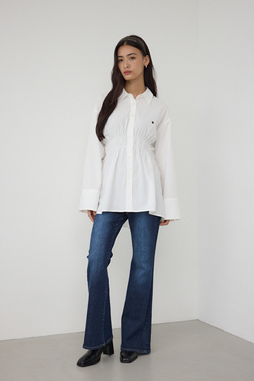 POLO BCS×AZUL ウエストシャーリングシャツ 詳細画像