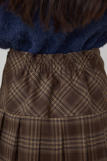 POLO BCS×AZUL チェックミニスカートパンツ 詳細画像