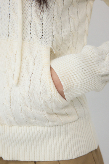 POLO BCS×AZUL WZIPニットパーカー 詳細画像