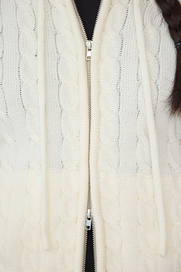 POLO BCS×AZUL WZIPニットパーカー 詳細画像