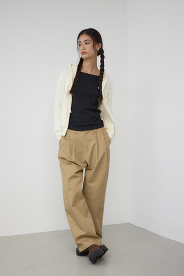 POLO BCS×AZUL WZIPニットパーカー 詳細画像