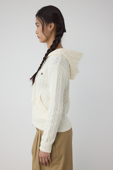 POLO BCS×AZUL WZIPニットパーカー 詳細画像