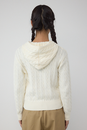 POLO BCS×AZUL WZIPニットパーカー 詳細画像