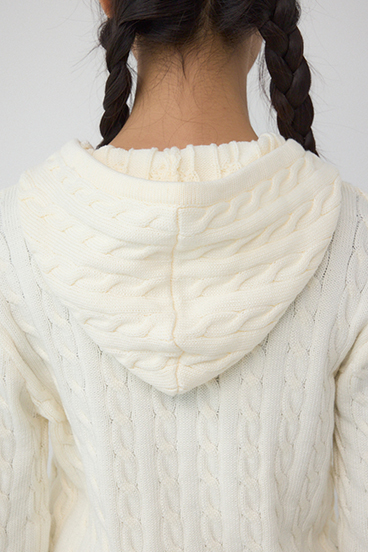 POLO BCS×AZUL WZIPニットパーカー 詳細画像