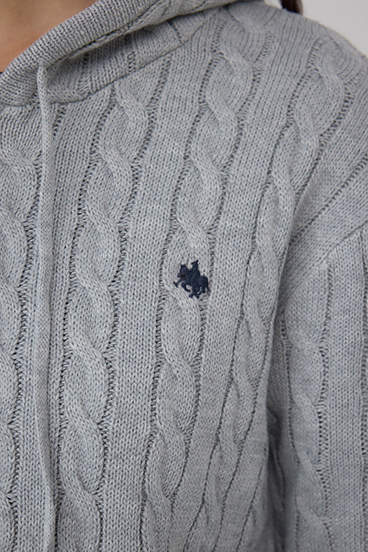 POLO BCS×AZUL WZIPニットパーカー 詳細画像