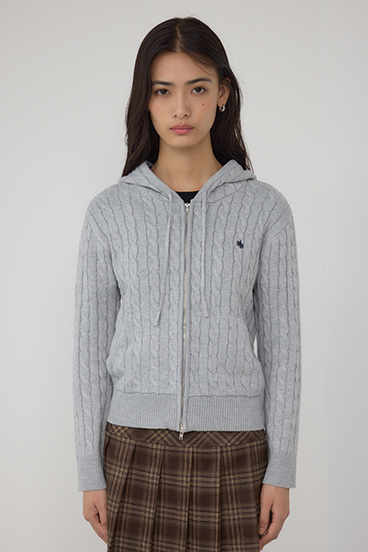 POLO BCS×AZUL WZIPニットパーカー 詳細画像