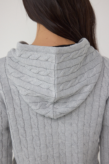 POLO BCS×AZUL WZIPニットパーカー 詳細画像