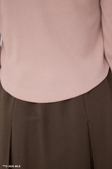 【MLB】フロントホックリブトップス 詳細画像