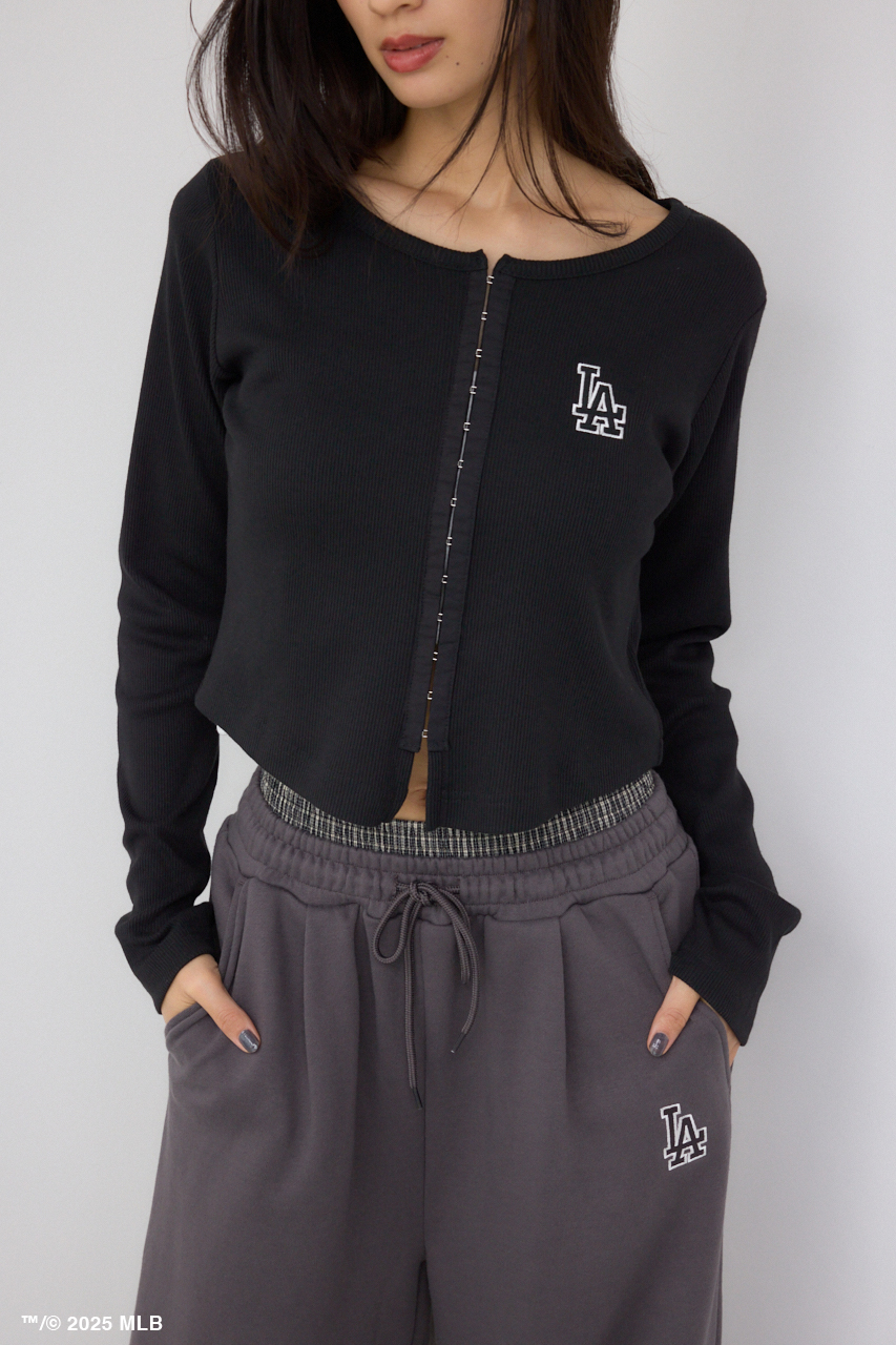 MLB】フロントホックリブトップス｜WOMEN｜250IAX90-1461｜AZUL