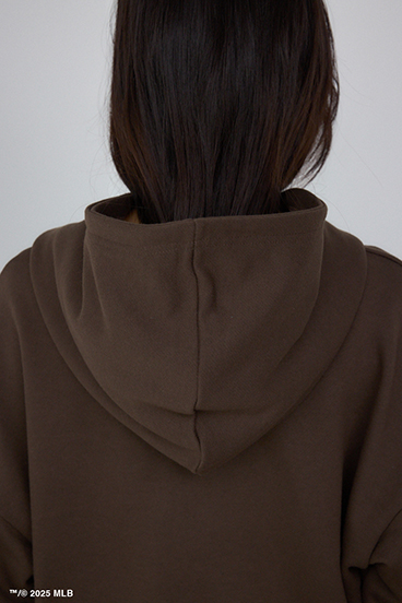 【MLB】ロゴショートパーカー 詳細画像