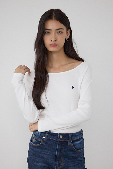 POLO BCS×AZUL 2WAYリブトップス 詳細画像