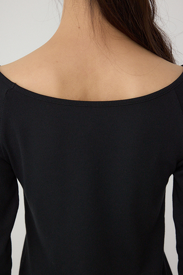 POLO BCS×AZUL 2WAYリブトップス 詳細画像