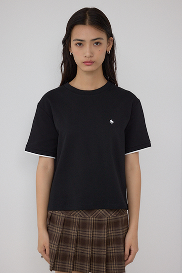 POLO BCS×AZUL リンガーTシャツ 詳細画像