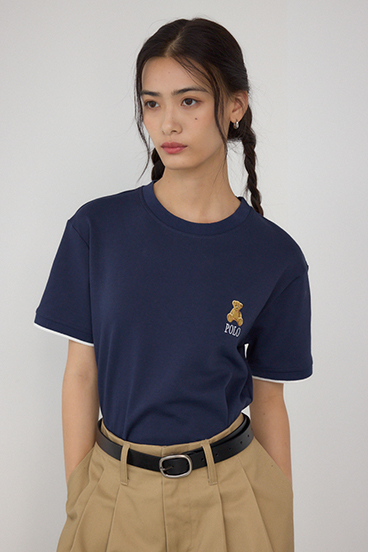 POLO BCS×AZUL リンガーTシャツ 詳細画像