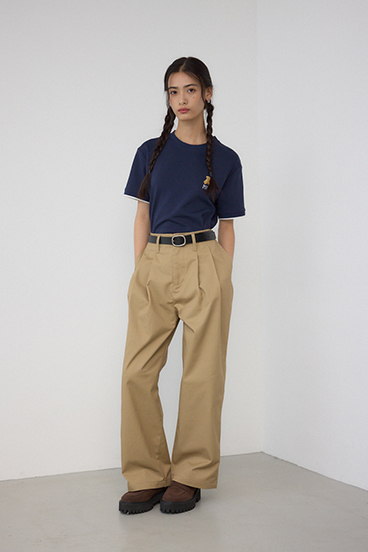 POLO BCS×AZUL リンガーTシャツ 詳細画像