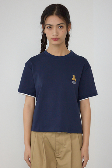 POLO BCS×AZUL リンガーTシャツ 詳細画像