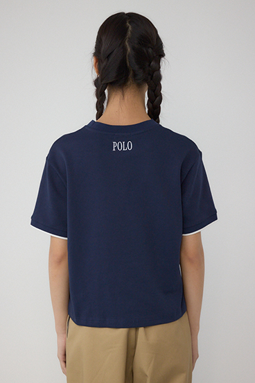 POLO BCS×AZUL リンガーTシャツ 詳細画像
