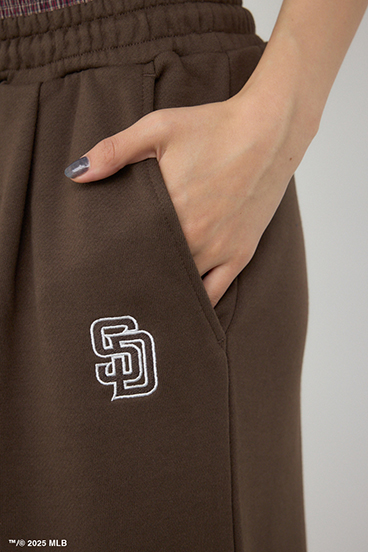 【MLB】ダブルウエストスウェットパンツ 詳細画像