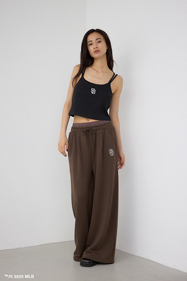 【MLB】ダブルウエストスウェットパンツ 詳細画像