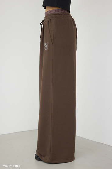 【MLB】ダブルウエストスウェットパンツ 詳細画像