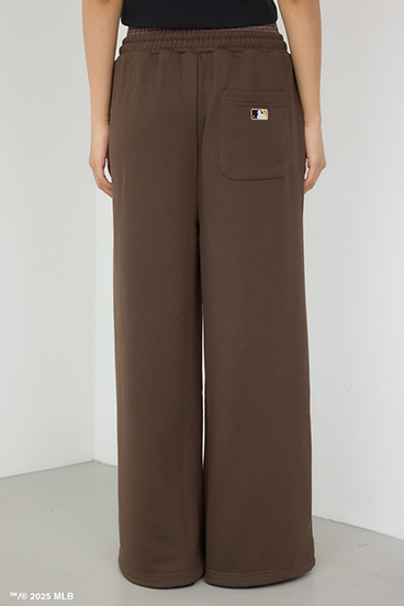 【MLB】ダブルウエストスウェットパンツ 詳細画像