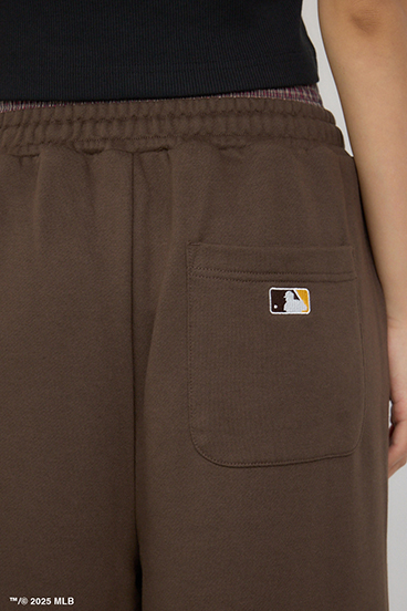 【MLB】ダブルウエストスウェットパンツ 詳細画像