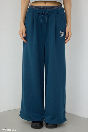 【MLB】ダブルウエストスウェットパンツ 詳細画像