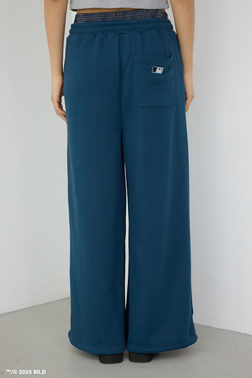 【MLB】ダブルウエストスウェットパンツ 詳細画像