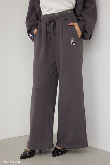 【MLB】ダブルウエストスウェットパンツ