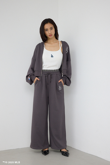 【MLB】ダブルウエストスウェットパンツ 詳細画像