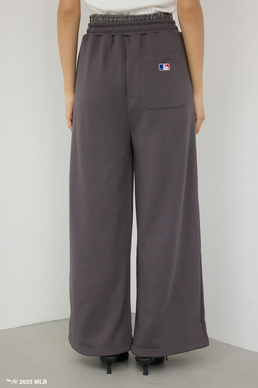 【MLB】ダブルウエストスウェットパンツ 詳細画像