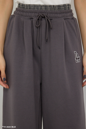 【MLB】ダブルウエストスウェットパンツ 詳細画像
