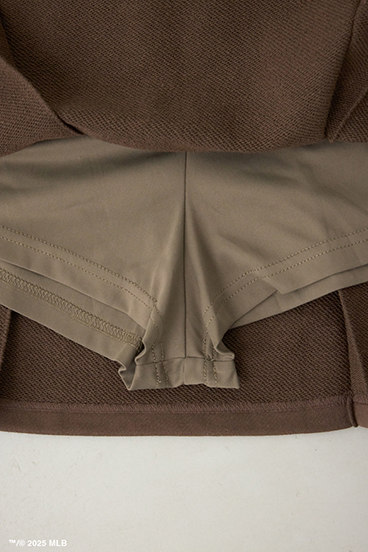 【MLB】ダブルウエストプリーツミニスカート 詳細画像