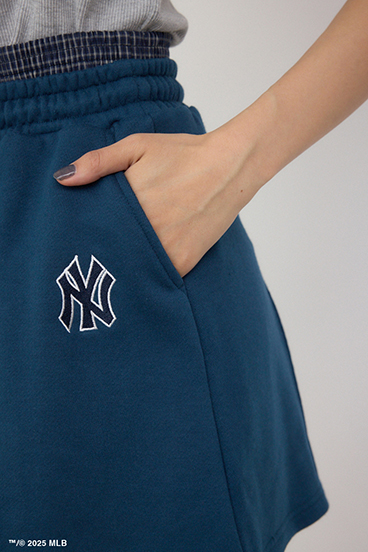 【MLB】ダブルウエストプリーツミニスカート 詳細画像