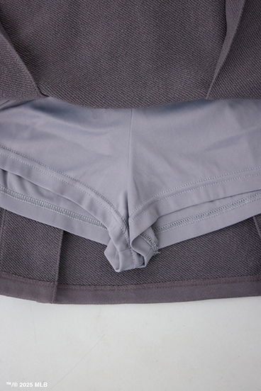 【MLB】ダブルウエストプリーツミニスカート 詳細画像