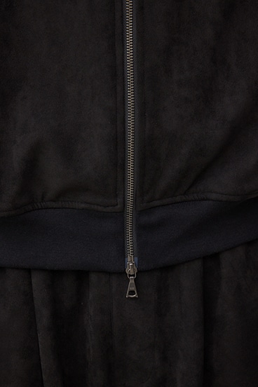 フェイクスエードブルゾン 詳細画像