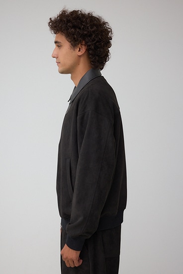 フェイクスエードブルゾン 詳細画像