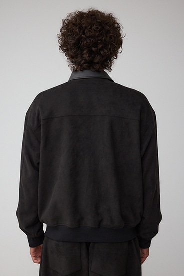 フェイクスエードブルゾン 詳細画像