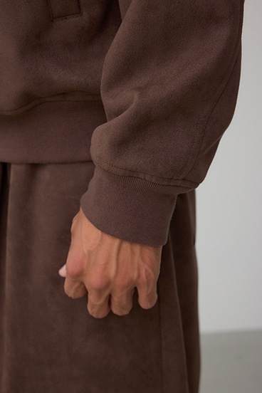 フェイクスエードブルゾン 詳細画像