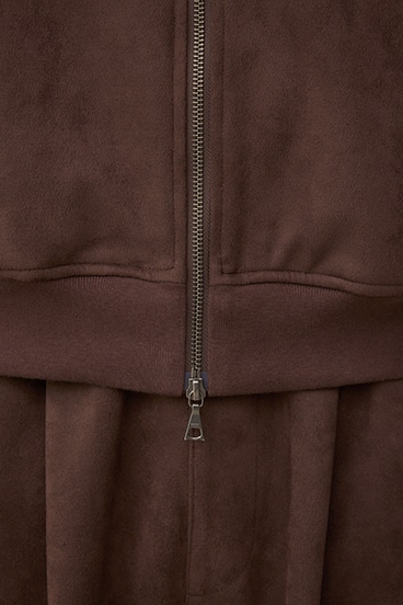 フェイクスエードブルゾン 詳細画像