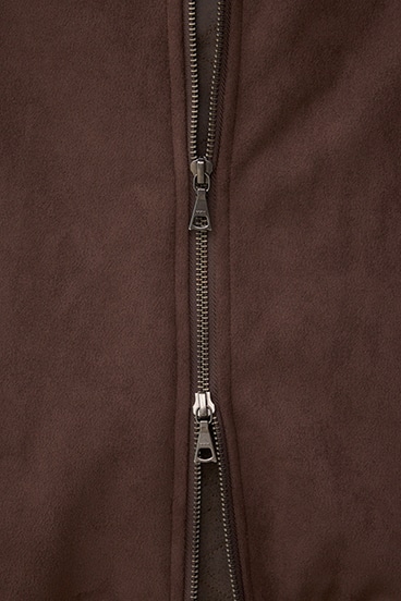 フェイクスエードブルゾン 詳細画像