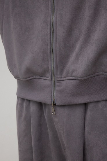 フェイクスエードブルゾン 詳細画像