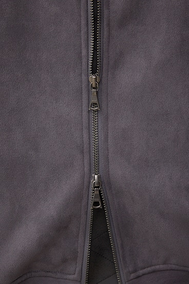 フェイクスエードブルゾン 詳細画像