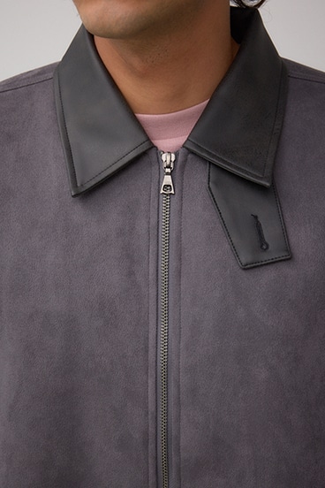 フェイクスエードブルゾン 詳細画像