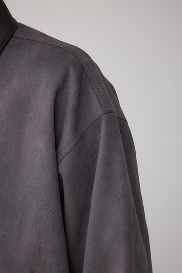 フェイクスエードブルゾン 詳細画像